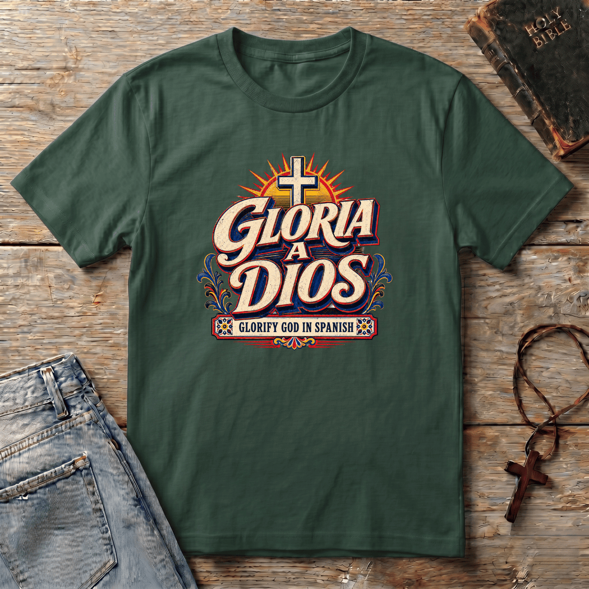 Glorify GOD in Spanish T-Shirt