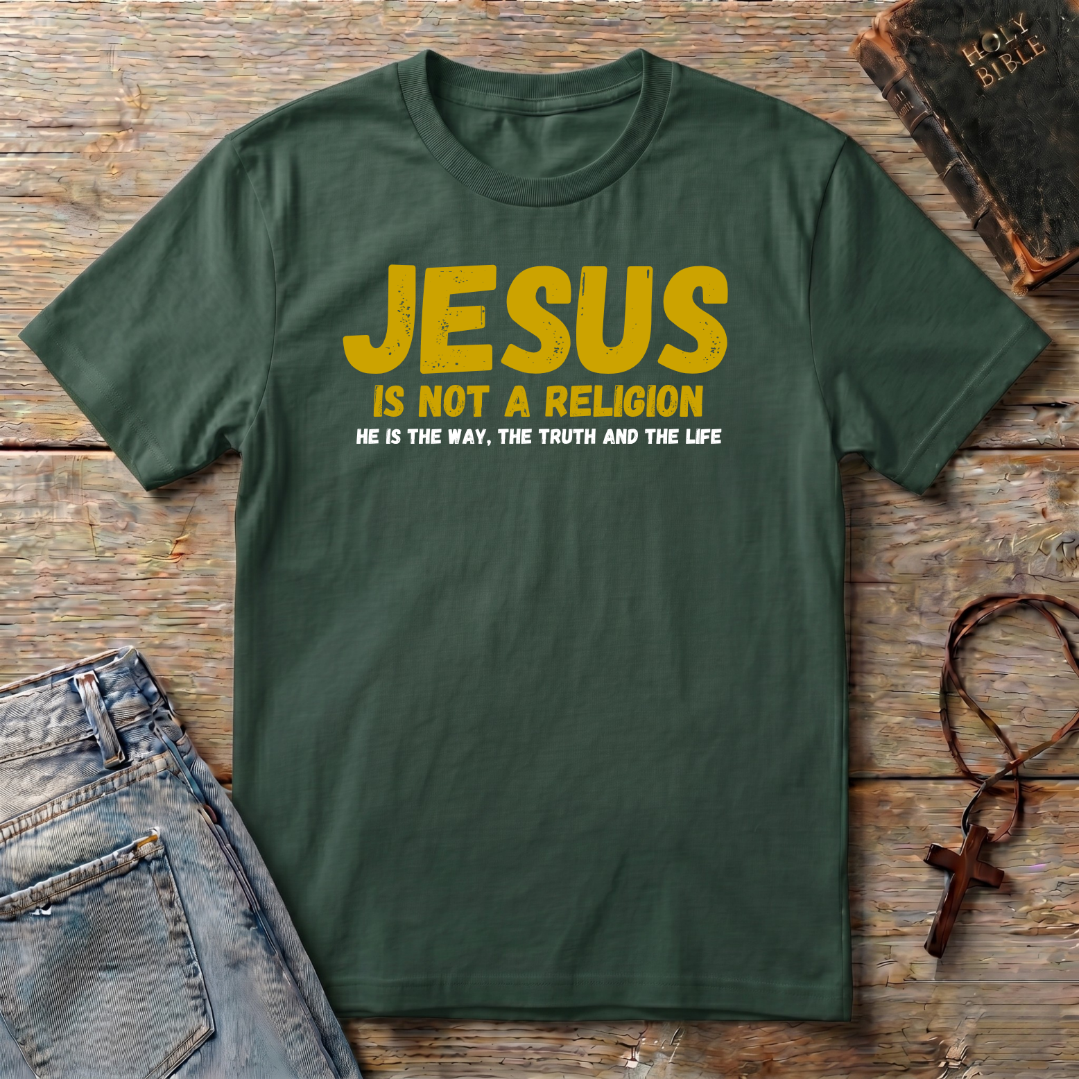 Jesus is not religion T-Shirt