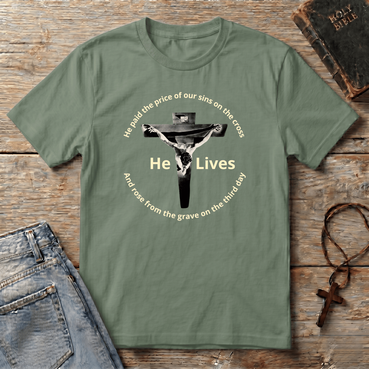 He lives T-Shirt
