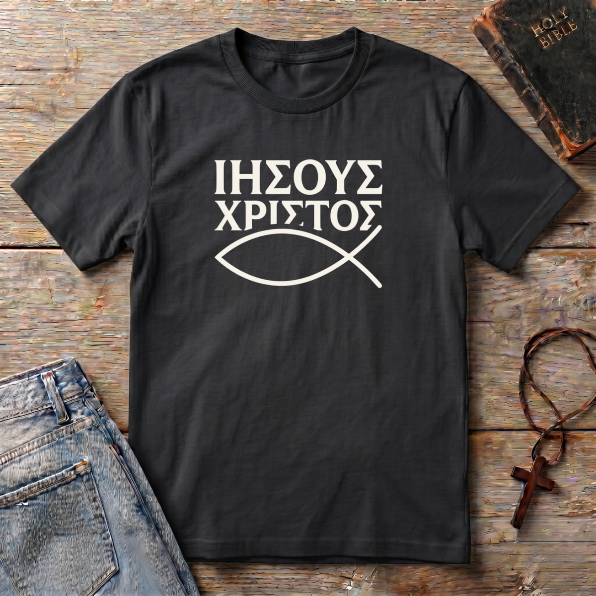 Jesus Christ - Greek T-Shirt