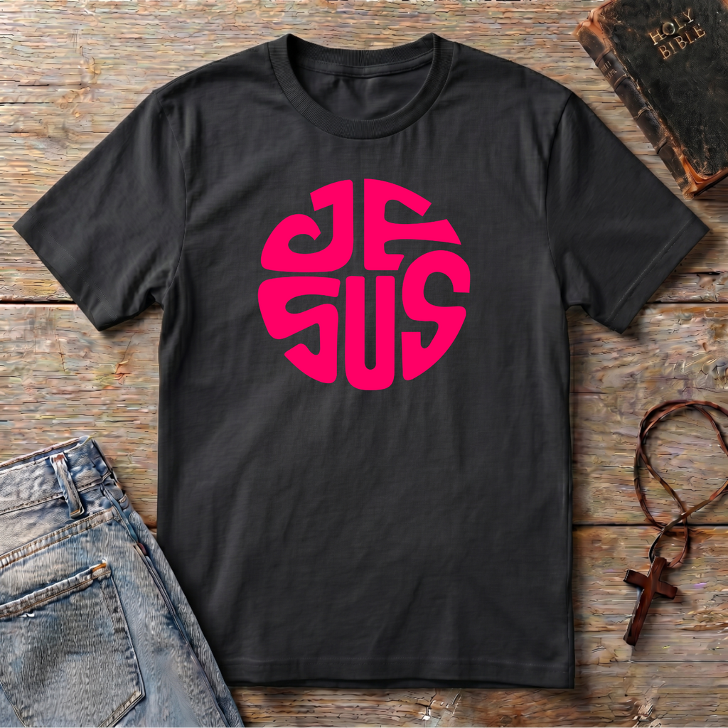 JESUS (round) T-Shirt
