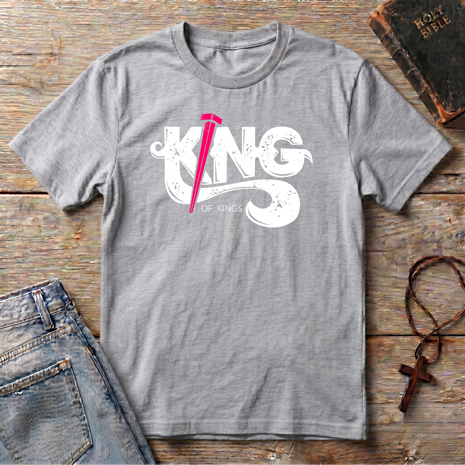 King of Kings (nail) T-Shirt
