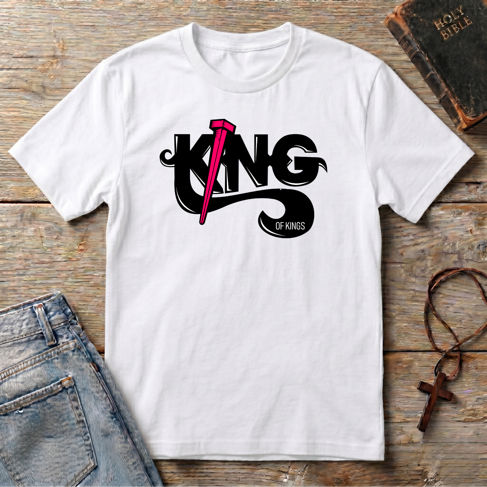 King of Kings (nail) T-Shirt