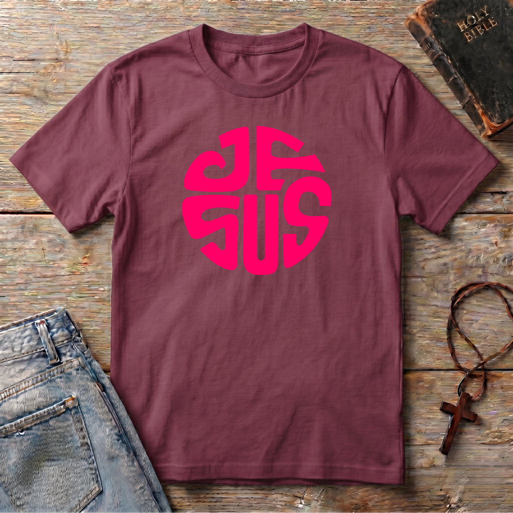 JESUS (round) T-Shirt