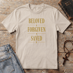 Beloved Forgiven Saved T-Shirt